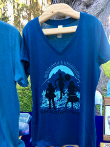 Mountain Sunrise Shirt (V Neck)