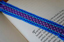Load image into Gallery viewer, Handwoven Bookmark - "Lavender Moon"