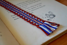 Load image into Gallery viewer, Handwoven Bookmark - "See You Down the Road"