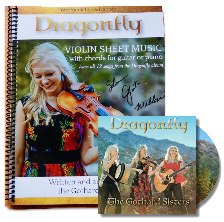 CD + Sheet Music Book - Dragonfly