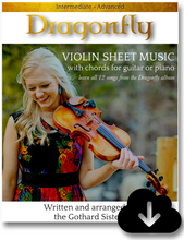 Load image into Gallery viewer, Dragonfly Sheet Music for Violin (PDF)