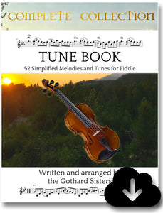 Complete Collection Tune Book for Fiddle (PDF)