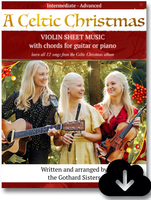 A Celtic Christmas Sheet Music for Violin (PDF)