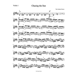 Two Violin Duet: Chasing the Sun (PDF)