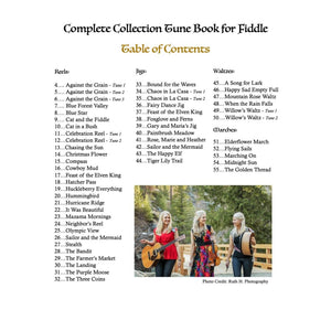 Complete Collection Tune Book for Fiddle (PDF)