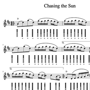 Chasing the Sun Tune for Penny Whistle (PDF)