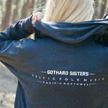 Load image into Gallery viewer, Gothard Sisters Minimal Zip-Up Hoodie