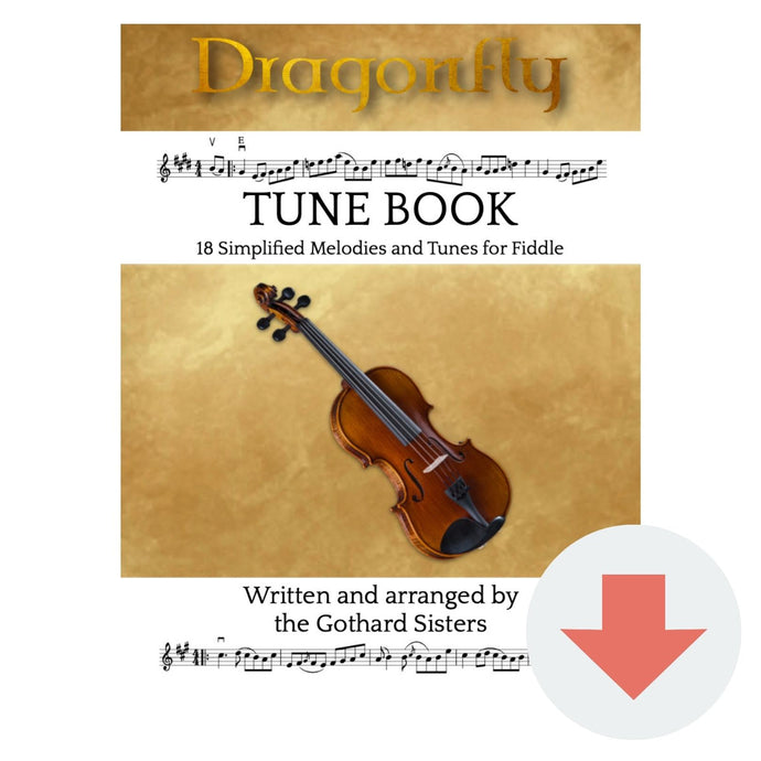 Dragonfly Tune Book for Fiddle (PDF)