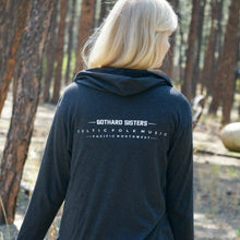Load image into Gallery viewer, Gothard Sisters Minimal Zip-Up Hoodie