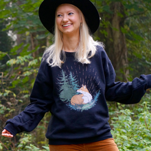 Load image into Gallery viewer, Forest Fox Pullover Sweatshirt