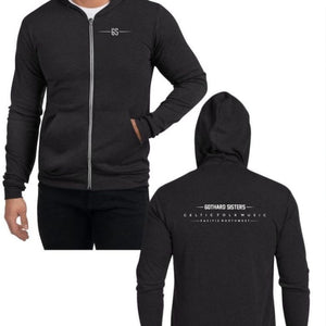 Gothard Sisters Minimal Zip-Up Hoodie