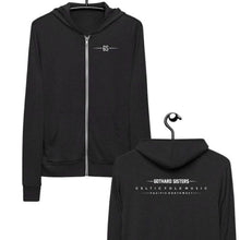 Load image into Gallery viewer, Gothard Sisters Minimal Zip-Up Hoodie